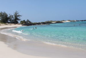 white sand beach hawaii island