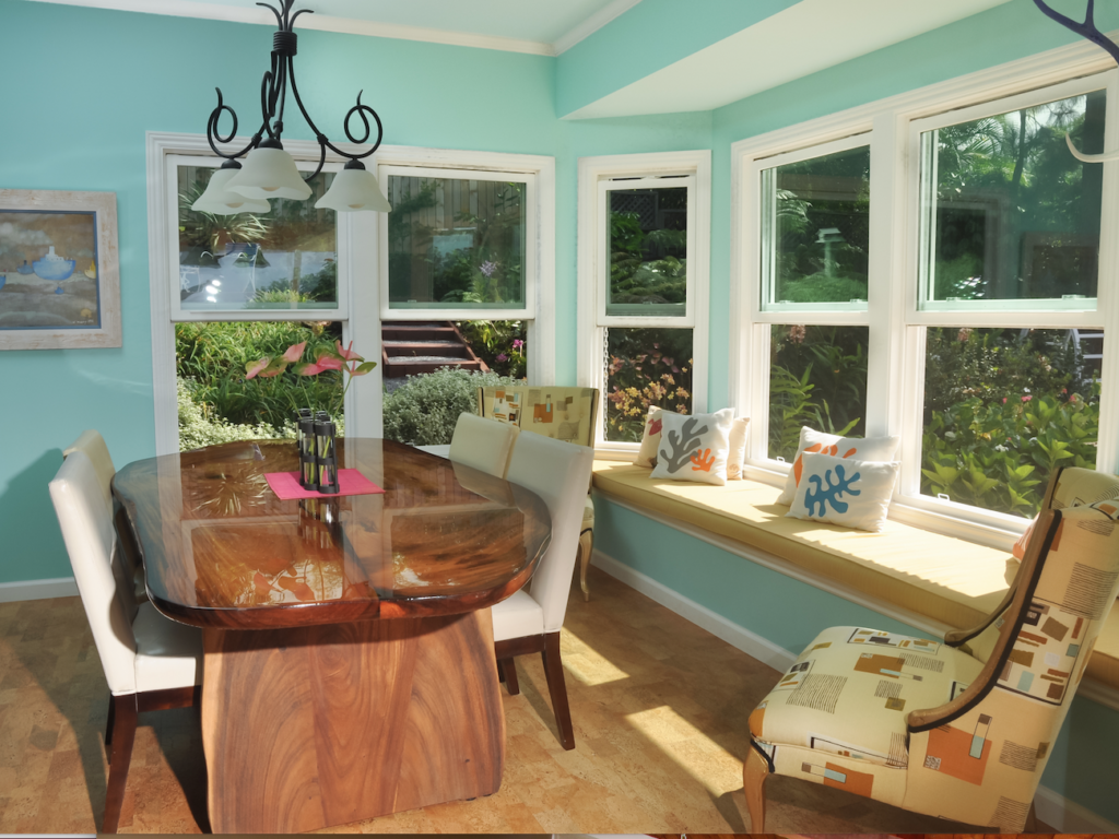 cork flooring in dining room hawaii home real estate