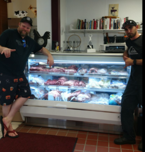 kona butcher shop with employees