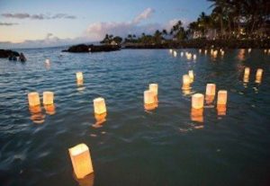 Floating Lantern Ceremony at Fairmont Orchid