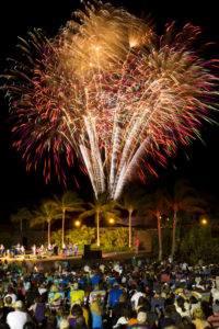 Fireworks at Waikoloa Resort 