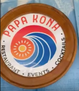 papa kona logo in kona hawaii