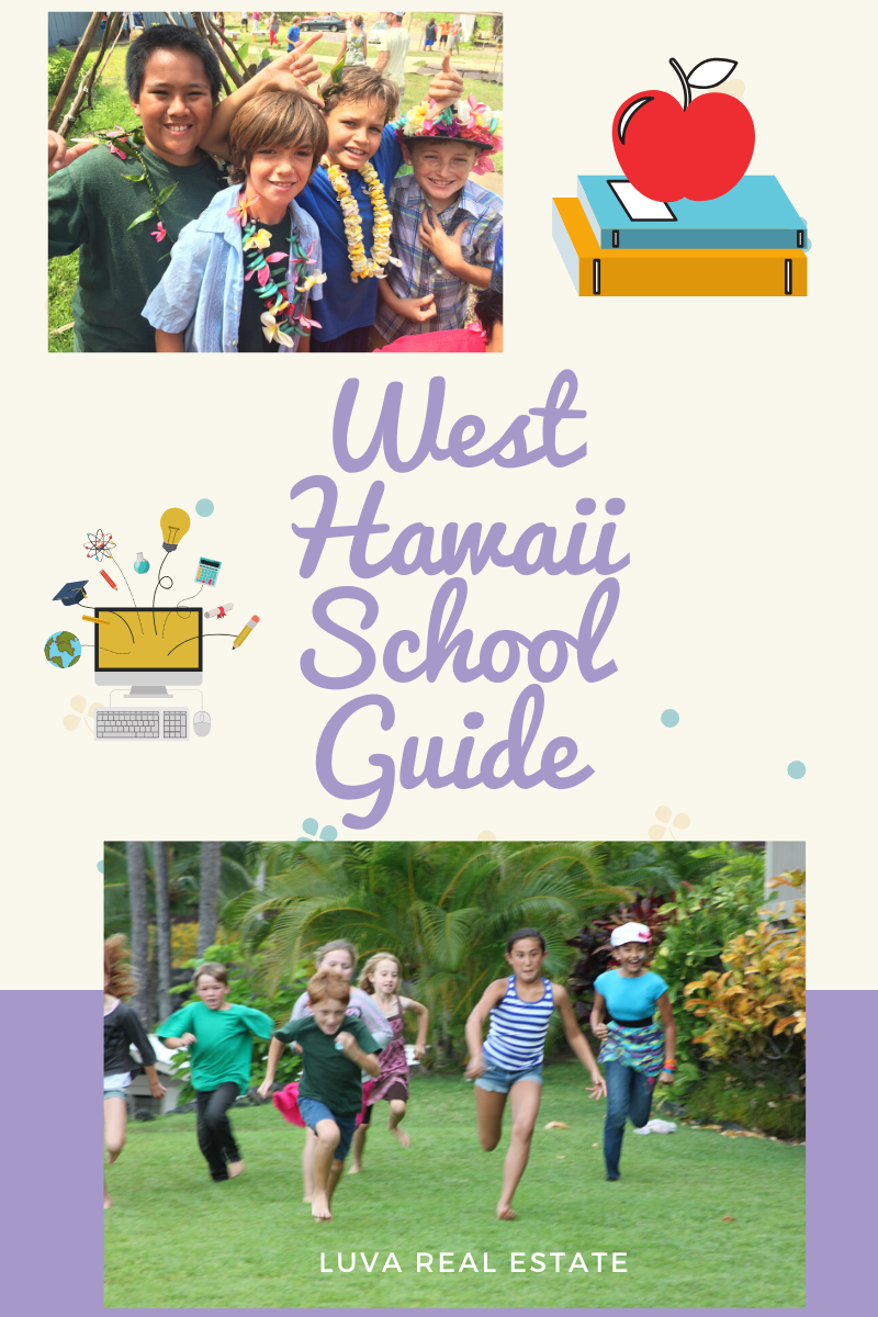West Hawaii School Information Luva Real Estate