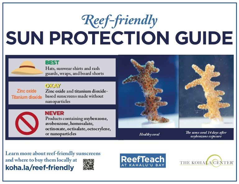 Kohala Center Reef Friendly Sunscreen