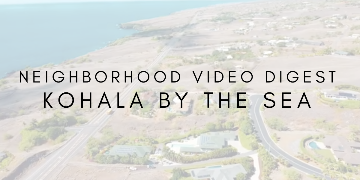 Neighborhood Video Digest: Kohala By The Sea