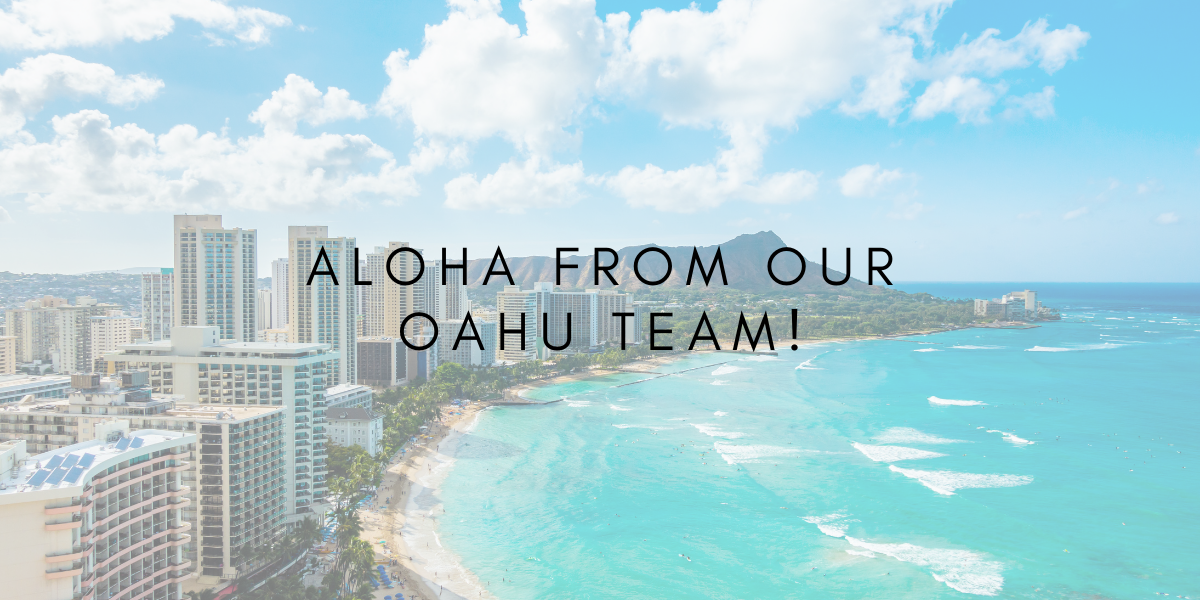 Aloha from the LUVA Real Estate Oahu Team!
