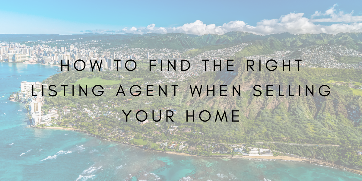 How to Find the Right Listing Agent When Selling Your Home