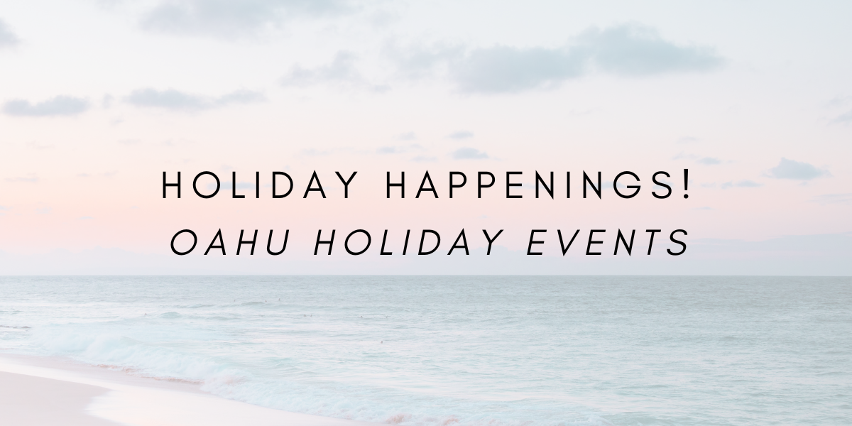 Christmas Events Oahu 2025 Luce Winonah