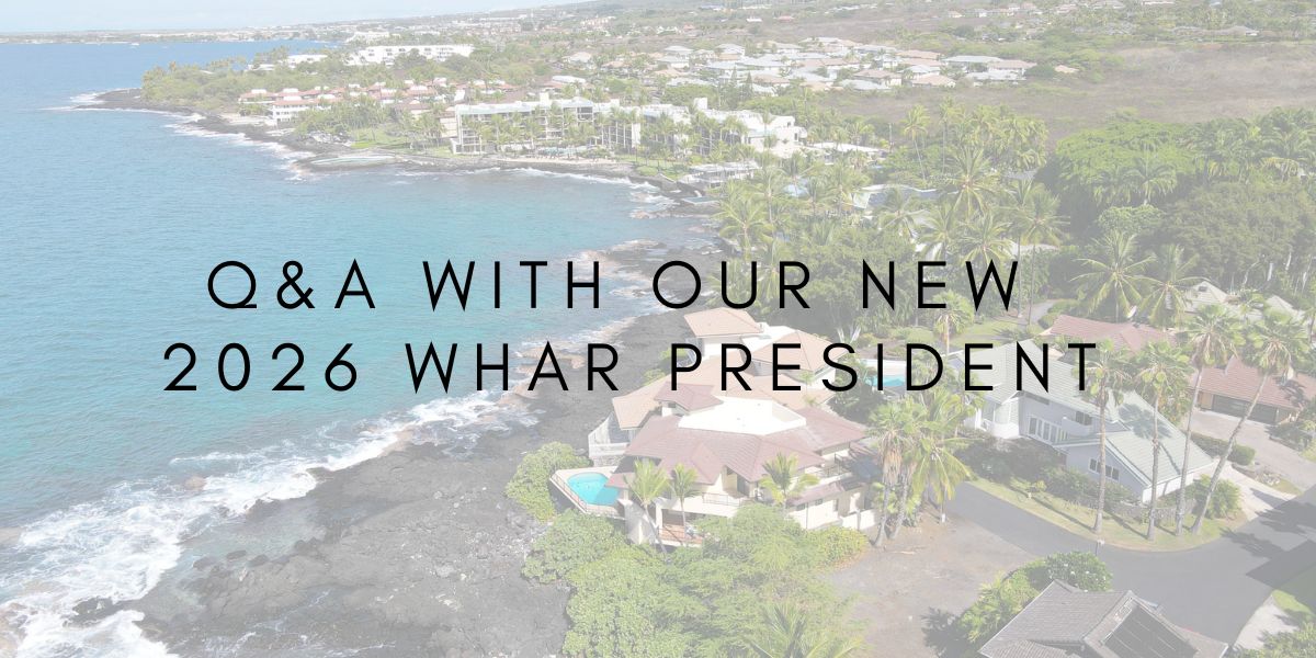 Q&A With Our New WHAR President